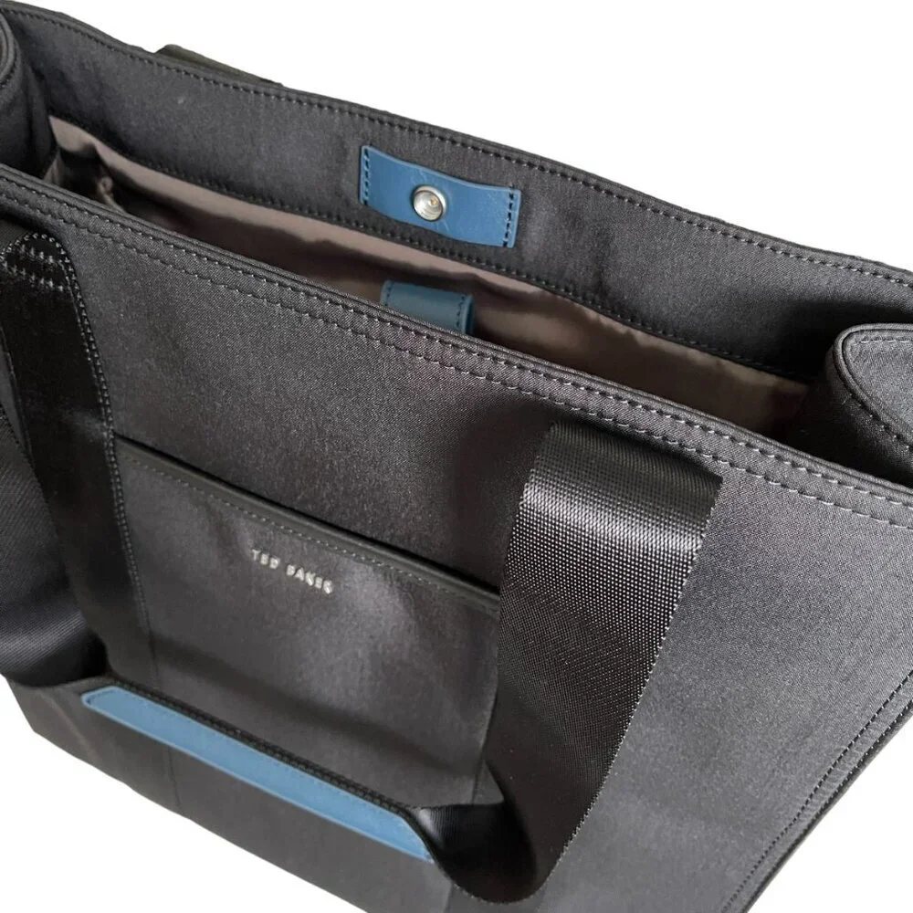 Ted‎ Baker London Deptford Black Nylon Tote Bag large